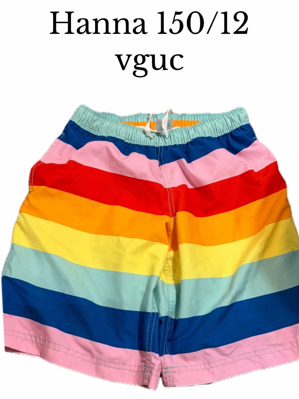 Hanna Andersson size 12 swim trunks